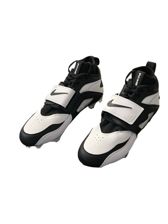 Nike Diamond Turf 93 TD White & Black Prime Football Cleats Size 10 HF5298-101 main image 5